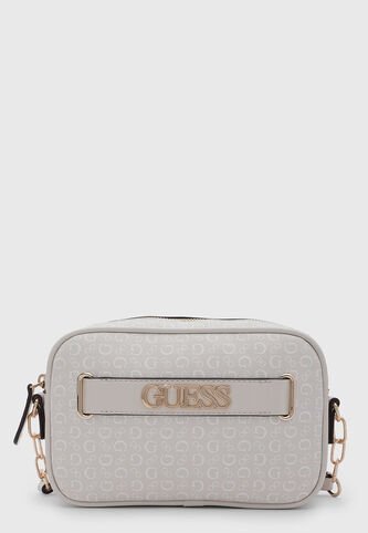 Bolso Manos Libres GUESS Danica Mini Gris Claro Guess