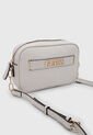Bolso Manos Libres GUESS Danica Mini Gris Claro de Guess