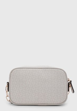 Bolso Manos Libres GUESS Danica Mini Gris Claro