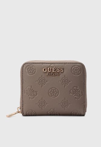 Billetera GUESS Zarela SLG Taupe Guess