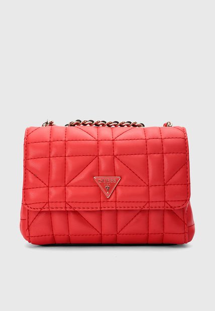 Bolso GUESS Edita Mini Rojo