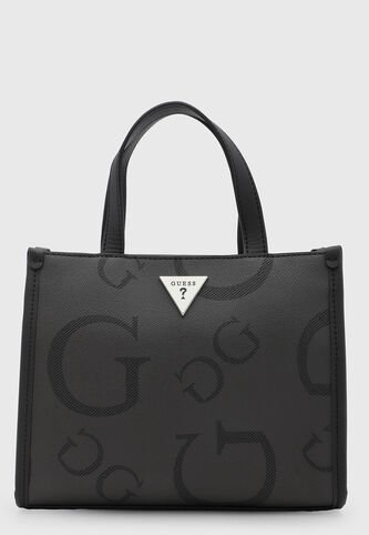 Bolso GUESS Jackie Mini Gris Oscuro Guess