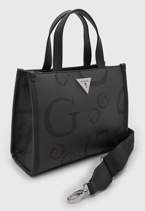 Bolso GUESS Jackie Mini Gris Oscuro