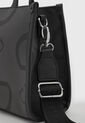 Bolso GUESS Jackie Mini Gris Oscuro de Guess