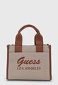 Bolso GUESS Jackie Mini Beige de Guess