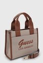 Bolso GUESS Jackie Mini Beige de Guess