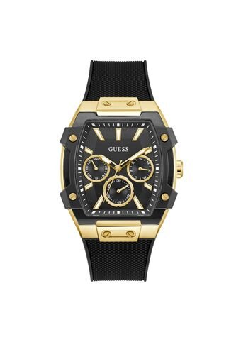 Reloj Guess Hombre Phoenix. Silicona Negro GW0956G2 Guess