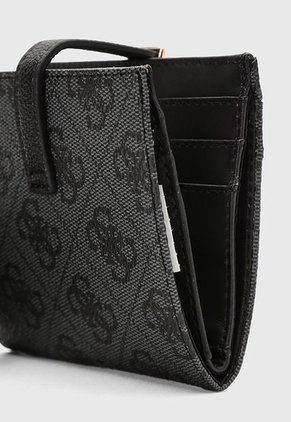 Billetera GUESS Laurel SLG Gris Oscuro