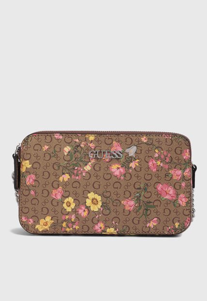 Bolso Café-Multicolor GUESS