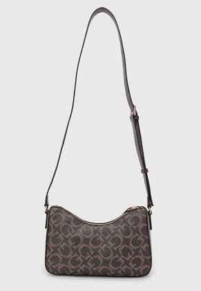 Bolso Manos Libres GUESS Elliot Mini Marrón