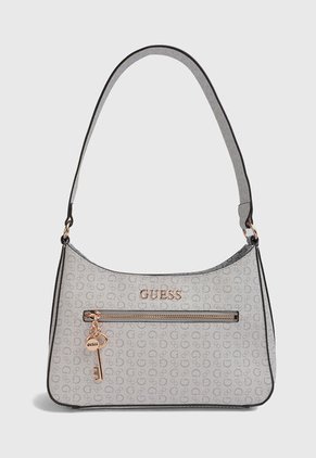 Bolso Blanco-Gris Raf GUESS