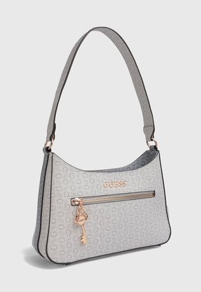 Bolso Blanco-Gris Raf GUESS