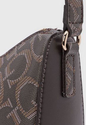 Bolso Manos Libres GUESS Elliot Mini Marrón
