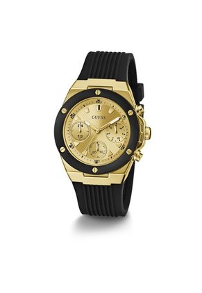 Relojes Guess Mujer ATHENA. Silicona Negro GW0030L2