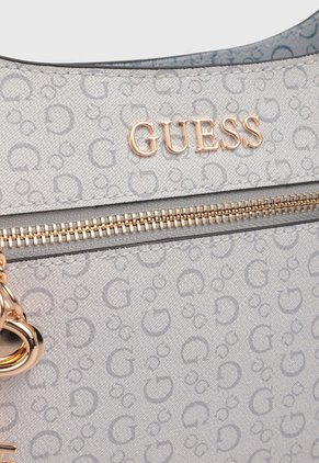 Bolso Blanco-Gris Raf GUESS