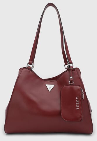 Bolso GUESS Elsa Borgoña Guess