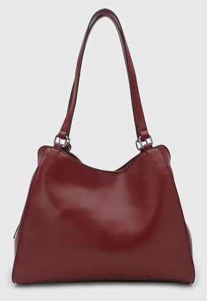Bolso GUESS Elsa Borgoña
