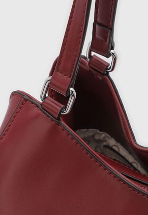 Bolso GUESS Elsa Borgoña