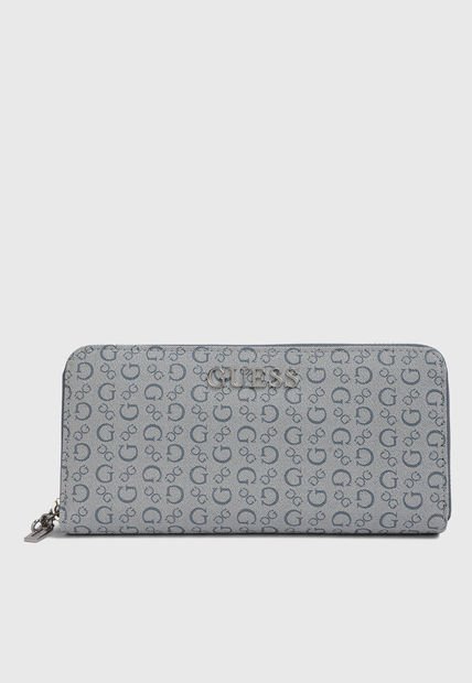 Billetera Gris-Azul Raf GUESS