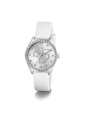 Reloj Guess Mujer Ava. Silicona Blanco GW1042L1