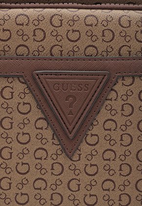 Bolso Manos Libres GUESS Insignia Café