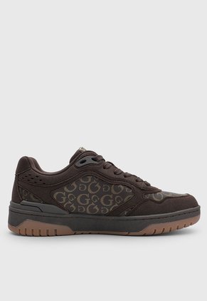 Tenis Lifestyle GUESS Mlnanli8 Marrón
