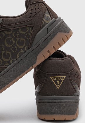Tenis Lifestyle GUESS Mlnanli8 Marrón