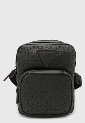 Bolso Manos Libres GUESS Warner Verde Militar