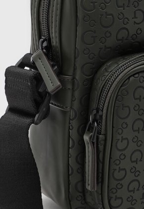 Bolso Manos Libres GUESS Warner Verde Militar