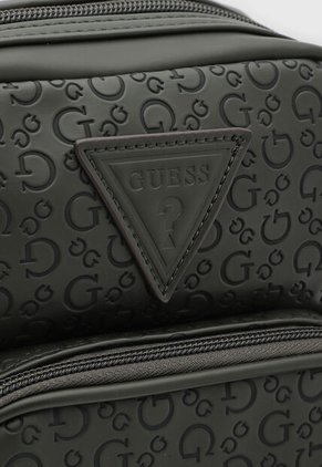 Bolso Manos Libres GUESS Warner Verde Militar