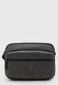 Bolso Manos Libres GUESS Insignia Gris Oscuro de Guess