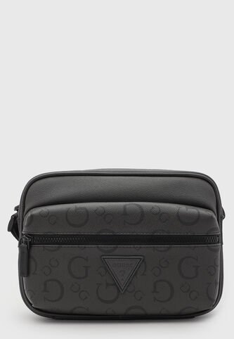 Bolso Manos Libres GUESS Insignia Gris Oscuro Guess