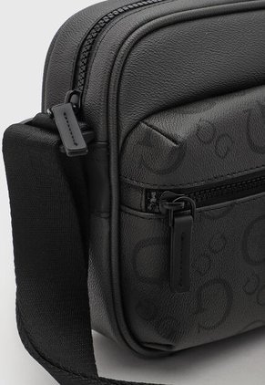 Bolso Manos Libres GUESS Insignia Gris Oscuro