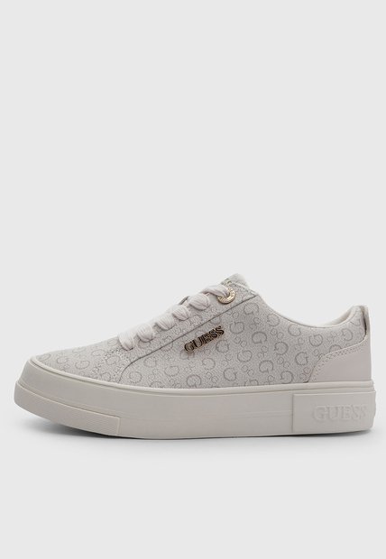 Tenis Lifestyle GUESS Gmakely Gris Claro