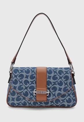 Bolso Denim GUESS Eika Azul