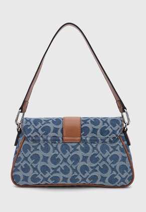 Bolso Denim GUESS Eika Azul