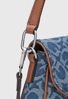 Bolso Denim GUESS Eika Azul