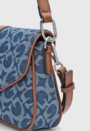 Bolso Denim GUESS Eika Azul