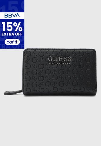 Billetera GUESS Spring Hill SLG Negro Guess