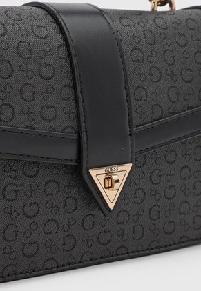 Bolso GUESS Rosetta Gris Oscuro