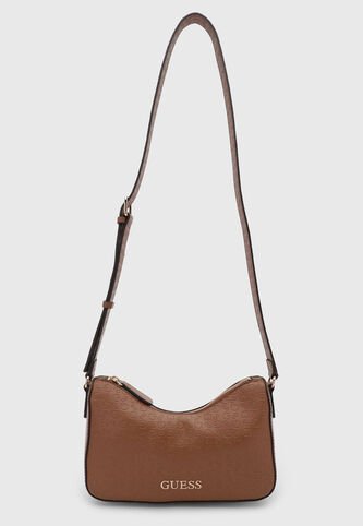 Bolso Manos Libres GUESS Elliot Mini Café Guess