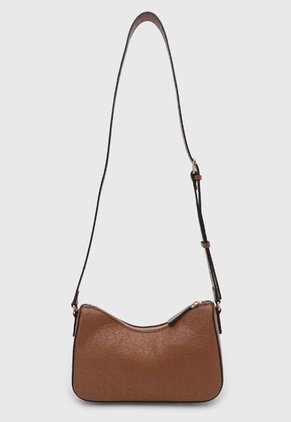 Bolso Manos Libres GUESS Elliot Mini Café