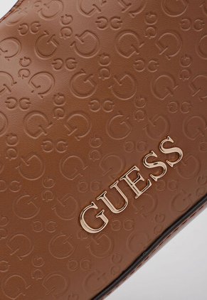 Bolso Manos Libres GUESS Elliot Mini Café