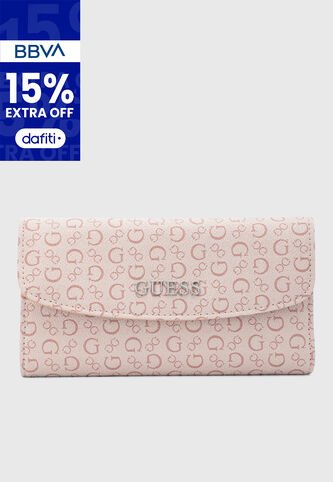 Billetera GUESS Remy SLG Slim Rosa Guess
