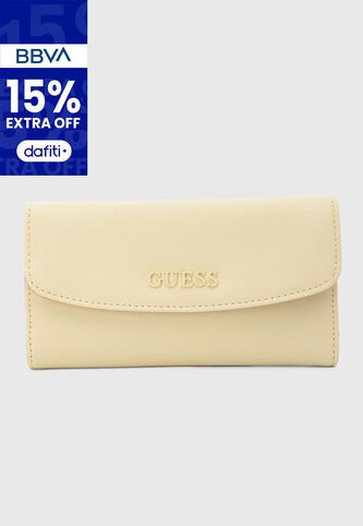 Billetera GUESS Remy SLG Slim Beige Guess