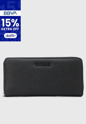 Billetera GUESS Remy SLG Negro Guess
