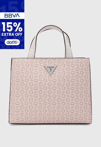 Bolso GUESS Jillian Mini Rosa Guess