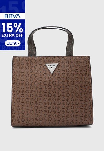 Bolso GUESS Jillian Mini Café Guess