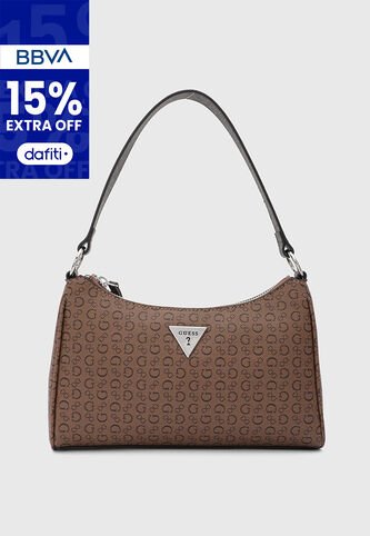 Bolso GUESS Jillian Mini Top Café Guess