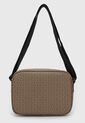 Bolso Manos Libres GUESS Insignia Café de Guess